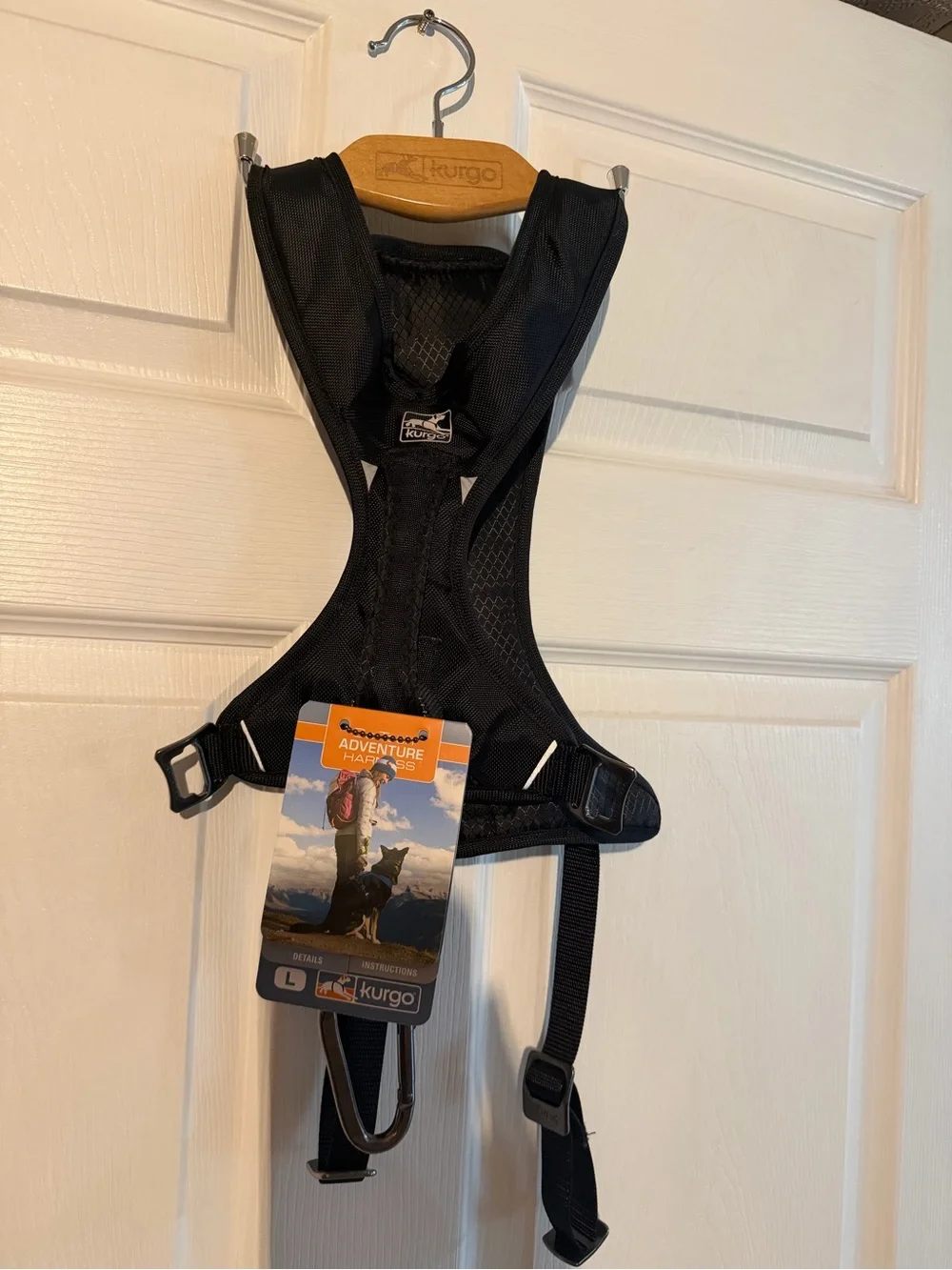 Kurgo Black Mesh Adventure Dog Harness